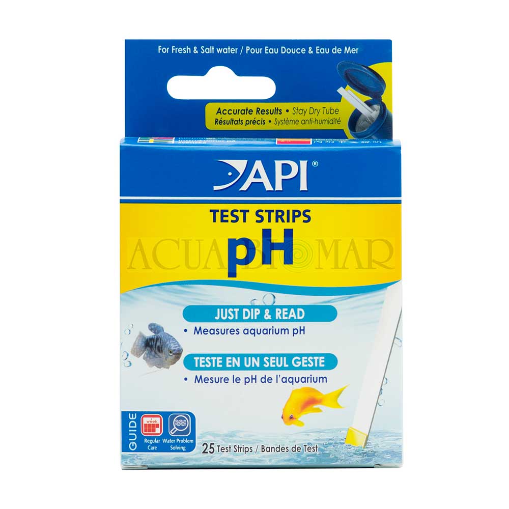 TIRAS DE pH - API - Acua Biomar